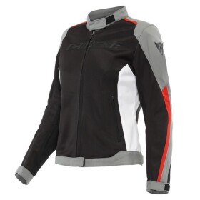 Dainese Hydraflux 2 Air D-Dry dámská letní bunda šedá/bílá/červená vel.44 - 42