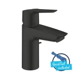 Grohe QuickFix Start - Umyvadlová baterie s výpustí studený start matná černá (311372432)