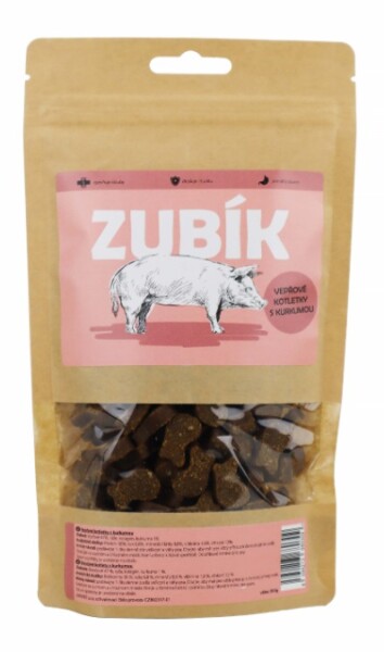 Jopopet ZUBÍK Vepřové kotlety s kurkumou 200g