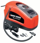 BlackDecker ASI300 / Mobilní kompresor / DC12V |220-230 V / Max. tlak 11 bar / Průtok vzduchu 9.5 l-min / 1.8 m (ASI300)