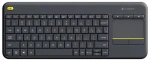 Logitech Wireless K400 Plus / Bezdrátová klávesnice / Touchpad / USB / Pan Nordic (920-007141)