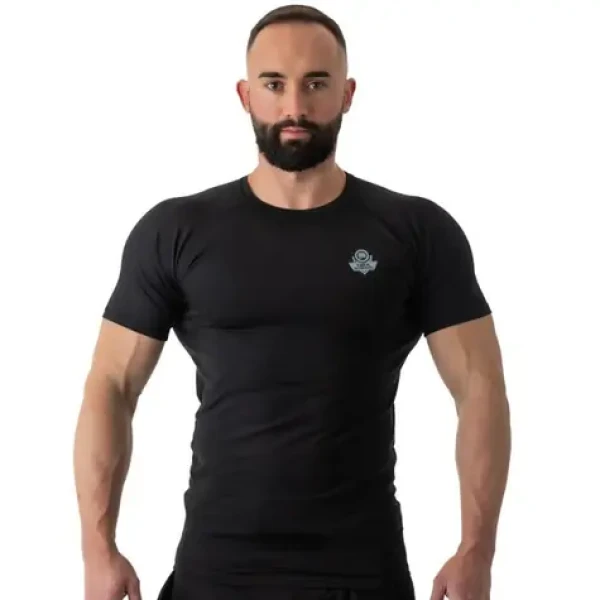 BUSHIDO RS BLACK VEL.L PÁNSKÉ TRÉNINKOVÉ TRIČKO RASHGUARD DBX (30-B2-152)
