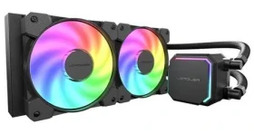 LC-Power LC-CC-240-B-ARGB černá / Vodní chlazení CPU / AIO / 240 mm / 2x 120mm ARGB / LGA1700 / AM4 / AM5 (LC-CC-240-B-ARGB)