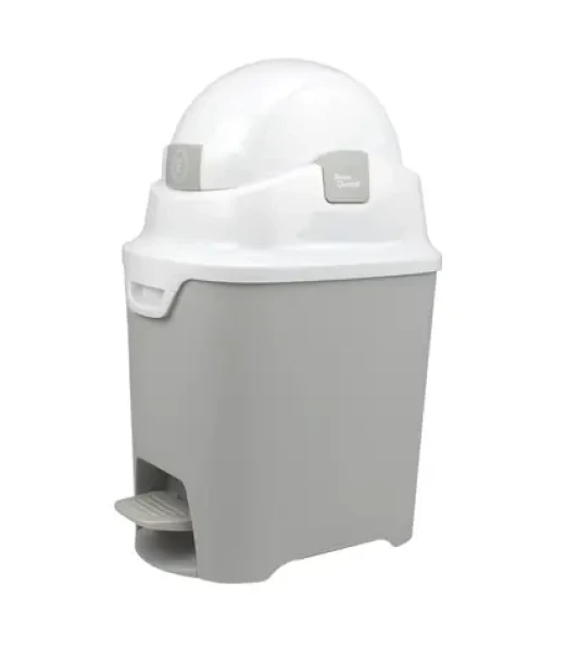 DiaperChamp Koš na pleny ONE Handsfree Silver / Rozměry: 55 x 27 x 22 cm (2151DC)