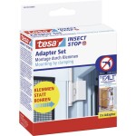 Tesa Insect Stop Sada pro zavěšení rámu COMFORT bez vrtání antracitová (RAL 7016), pro dveře max. 1,2 × 2,4m