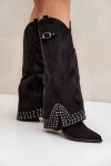 Kozačky na podpatku model 204658 Step in style 36