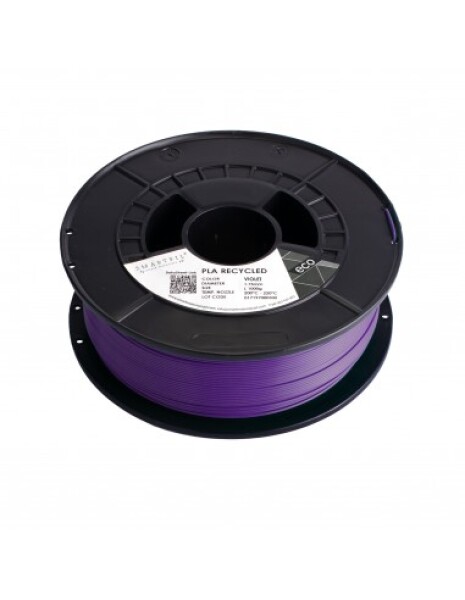 PLA filament z recyklátu fialový 1,75 mm Smartfil 1 kg