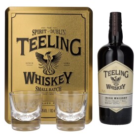 Teeling SMALL BATCH Rum Cask Finish Irish Whiskey 46% 0,7 l (dárkové balení 2 skleničky)