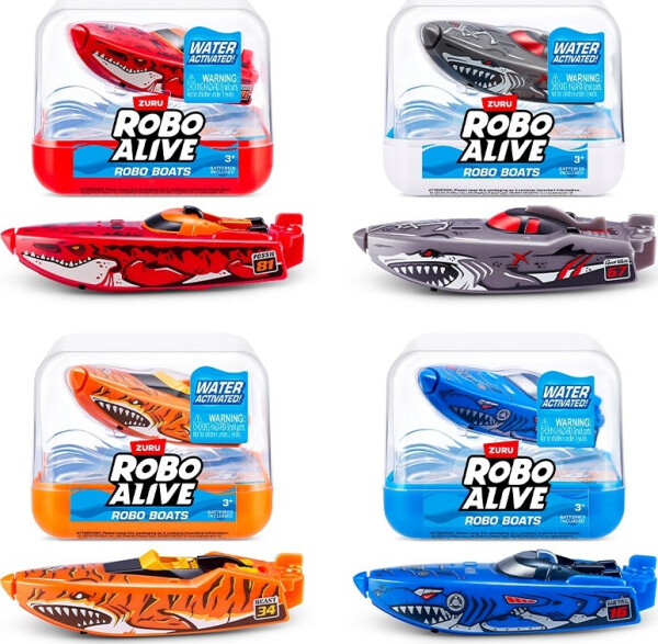 Robo alive Robo loď 4 barvy - Sparkys