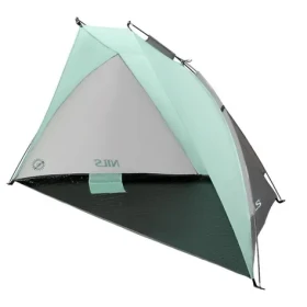 NILS Camp NC3039 olivový / Plážový stan / 210 x 105 x 110 cm / vodní sloupec: 1000mm (5907695545531)