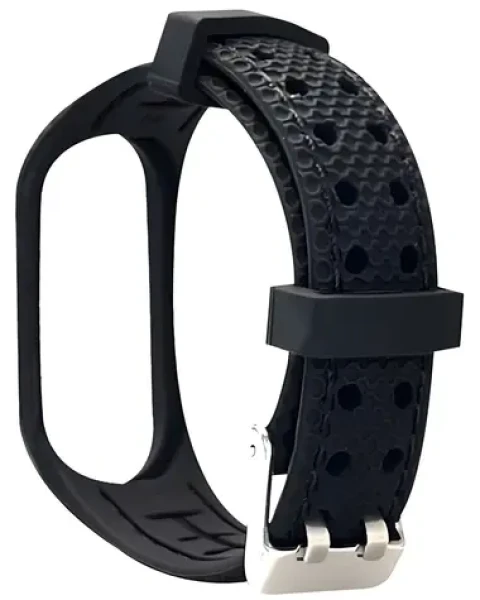 Beline Sport řemínek černý / Sportovní řemínek pro Xiaomi Mi Band 5/6 / Silikon