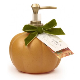 Somerset Toiletry Tekuté mýdlo na ruce v dávkovači Pumpkin Spice 500 ml, oranžová barva, sklo, plast