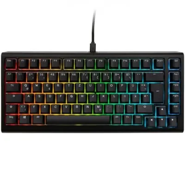 Ducky Tinker 75 Cherry MX-Blue černá / herní klávesnice / podsvícená / mechanická / drátová USB-C / US (PKTI2383AST-CCUSPDOECLAAW1)