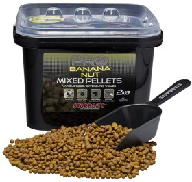 Starbaits Pelety Mixed Pellets Pro Banana Nut 2kg,Starbaits Pelety Mixed Pellets Pro Banana Nut 2kg