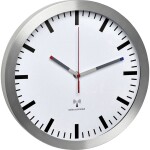 TFA Dostmann 60.3020.04 Quartz nástěnné hodiny 400 mm x 37 mm x 400 mm , zelená, olivová, lesní zelená , tiché hodiny (b