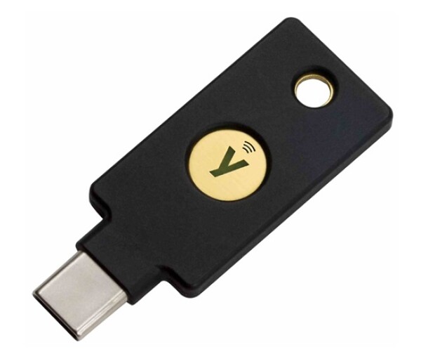 YubiKey 5C NFC - USB-C, klíč/token s vícefaktorovou autentizaci (NFC), podpora OpenPGP a Smart Card (2FA) EDF_981061