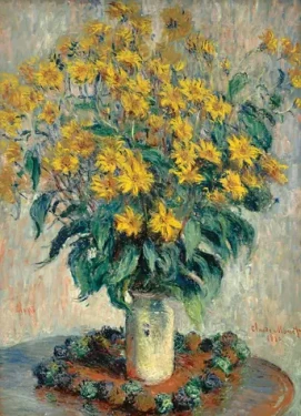 EUROGRAPHICS Puzzle Jerusalem Artichoke Flowers