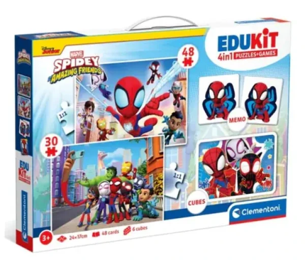Clementoni Soubor her Spidey a jeho úžasní přátelé 4v1