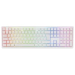 Ducky Zero 6108 Cherry MX2A-Speed-Silver bílá / herní klávesnice / bezdrátová / 2.4 GHz / USB-C / Bluetooth / US (DKZE2408ST3-CPUSPDOECL2WW1)