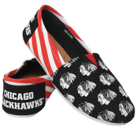 FOCO Dámské plátěné boty Chicago Blackhawks Velikost: dámské S
