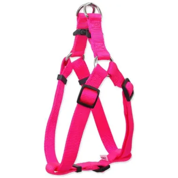Dog Fantasy Postroj Classic S růžová 1.5x45-63 cm (454-102325)