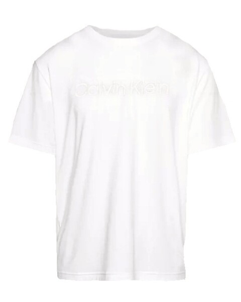 Pánské triko Calvin Klein NM2501E bílé