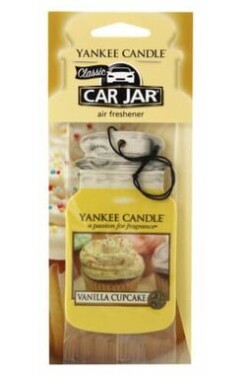 YANKEE CANDLE Vanilla Cupcake vůně do auta visačka papírová