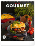 Nástěnný kalendář 2026 NOTIQUE - Gourmet, 48 x 56 cm