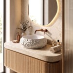 REA - Umyvadlo na desku Mika Cloudy REA-U3584