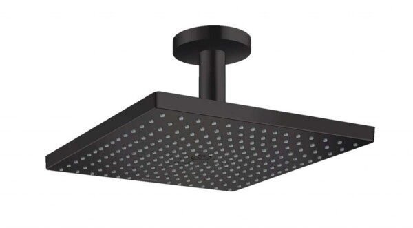 HANSGROHE - Raindance E Hlavová sprcha, 30x30 cm, EcoSmart, matná černá 26251670