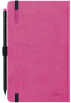 Zápisník Graspo G-Notes No.1, linkovaný, 130 x 210 mm - růžový