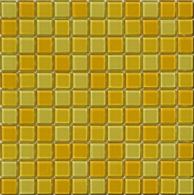 Mozaika 297x297x4mm, SUNSHINE YELLOW CMOZ01L