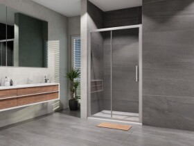 Lansanit Sprchové dveře Paolo SF 1200, chrom/matné sklo LAN03045