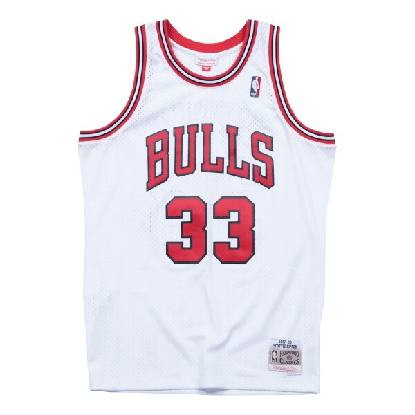 Mitchell & Ness Pánský dres Chicago Bulls NBA Scottie Pippen #33 1997-98 Swingman - Bílá Velikost: L