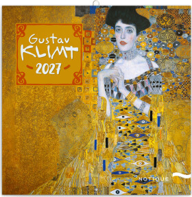 Kalendář 2027 poznámkový: Gustav Klimt 2027, 30 x 30 cm