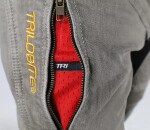 Pánské džíny na moto Trilobite Parado doublelayer Aaa slim fit light grey level 2 - 42 / šedá