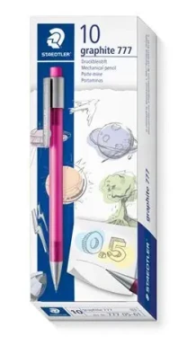 Staedtler Graphite B 05 magenta / Mikrotužka / tuha B / 0,5 mm (777 05-61)