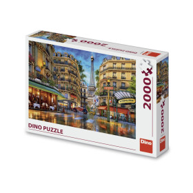 Puzzle Odlesky Paříže 2000 dílků