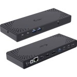 I-Tec Thunderbolt 3/USB-C Dual 4K Docking Station + USB-C to DisplayPort Cable (1,5 m) + Power Delivery 60W TB3HDMIDOCKPD