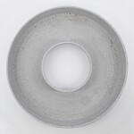 House Doctor Svícen The Ring Grey Polystone 45 cm, šedá barva, beton