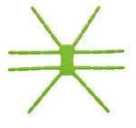 BREFFO Spiderpodium držák až na 10" mobilní zařízení / zelený / doprodej (BREFFO SpiderpodiumTab Green)