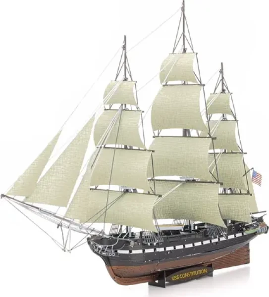 Metal Earth 3D puzzle Premium Series: Loď USS Constitution