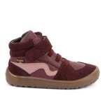 Dívčí celoroční kotníkové barefoot boty TEX GO BORDEAUX Froddo G3110265-20 - 30