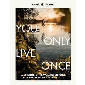 Kniha – You Only Live Once, Lonely Planet, multi barva, papír