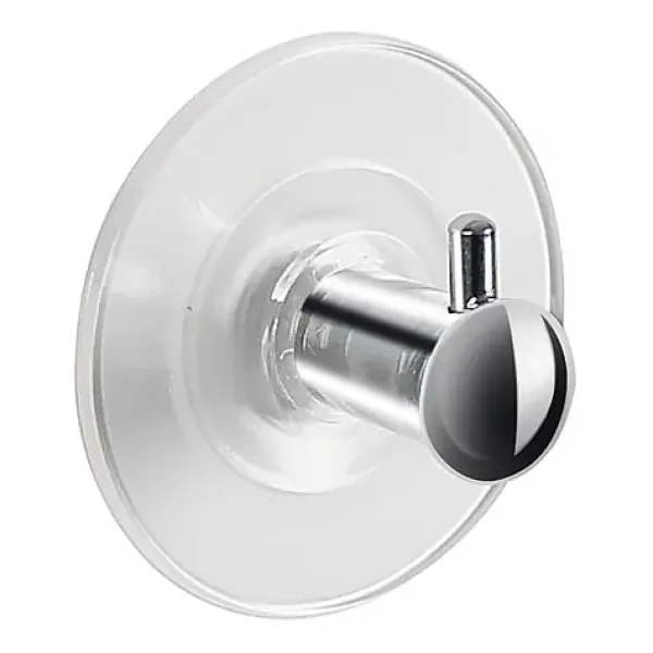 Spirella MOLLY háček s přísavkou průhledný / PVC / nerez ocel / 60 mm (7610583137456)
