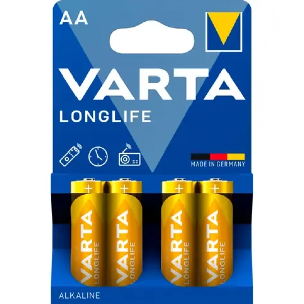 Varta Longlife Baterie AA 80ks / 1.5V / alkalická / v boxu (494543)