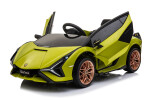 Mamido Dětské elektrické auto Lamborghini Sián zelené