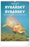 Notique Nástěnný kalendář Rybářský – Rybársky CZ/SK 2027,Notique Nástěnný kalendář Rybářský – Rybársky CZ/SK 2027
