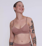 Dámská podprsenka Soft ADAPT P - BROWN - hnědá 1141 - SLOGGI BROWN XL2