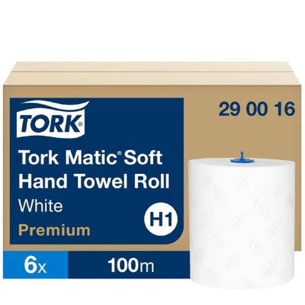 TORK 290016 MATIC COMFORT papírové ručníky na roli 2 vrstvy H1 100m jedna role